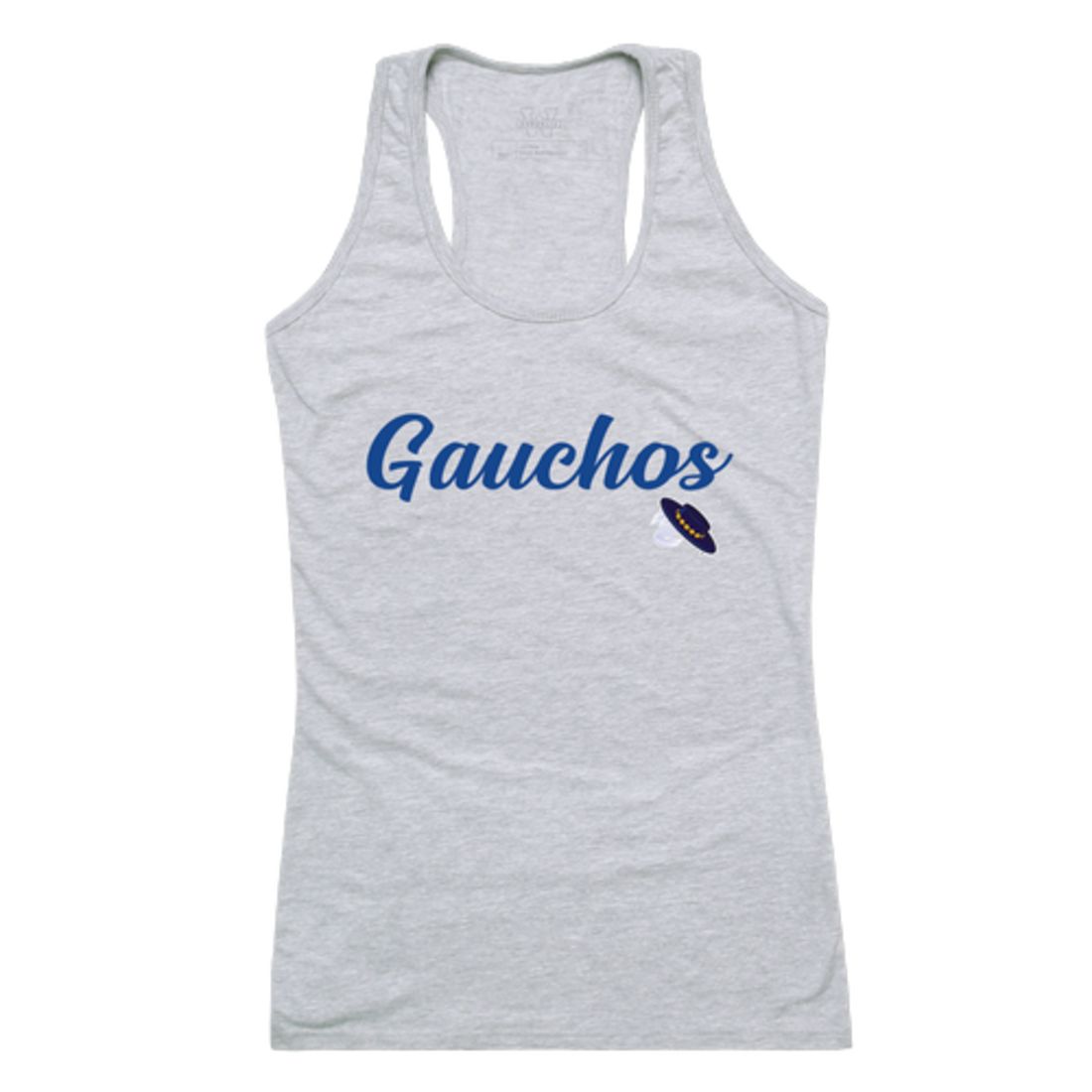 UCSB University of California Santa Barbara Gauchos Womens Script Tank Top T-Shirt-Campus-Wardrobe