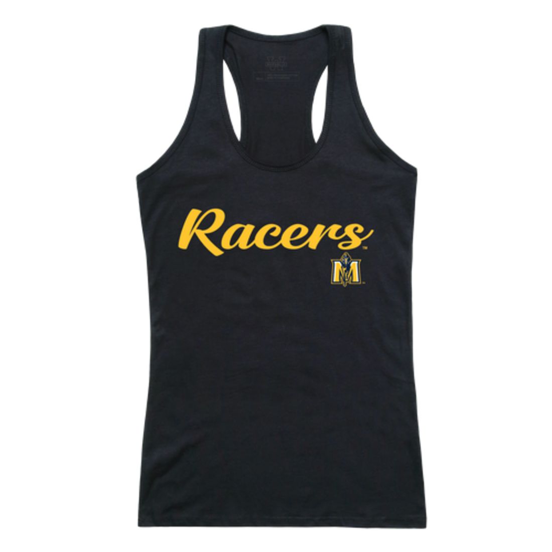 MSU Murray State University Racers Womens Script Tank Top T-Shirt-Campus-Wardrobe