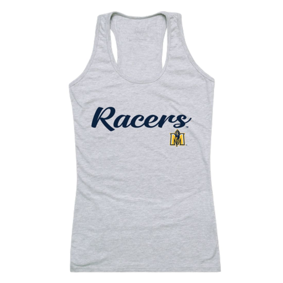 MSU Murray State University Racers Womens Script Tank Top T-Shirt-Campus-Wardrobe