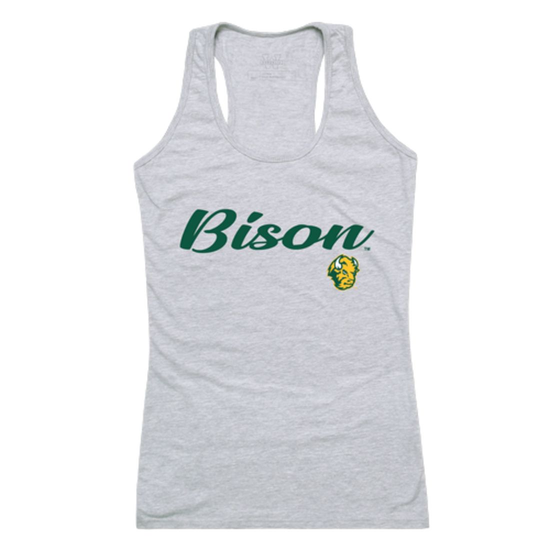 NDSU North Dakota State University Bison Thundering Herd Womens Script Tank Top T-Shirt-Campus-Wardrobe