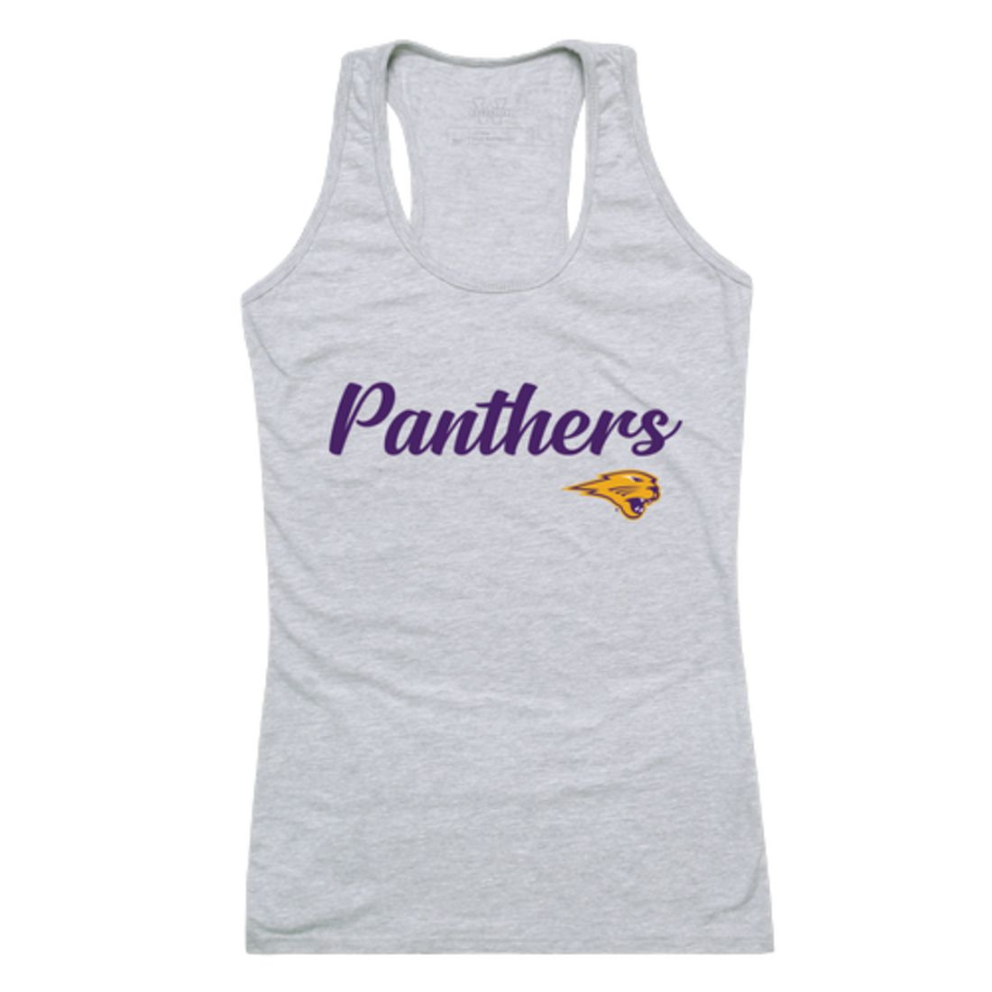 University of Northern Iowa Panthers Womens Script Tank Top T-Shirt-Campus-Wardrobe