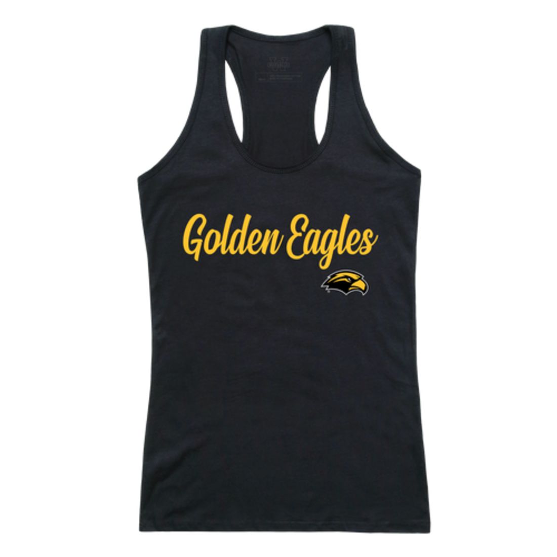 USM University of Southern Mississippien Eagles Womens Script Tank Top T-Shirt-Campus-Wardrobe