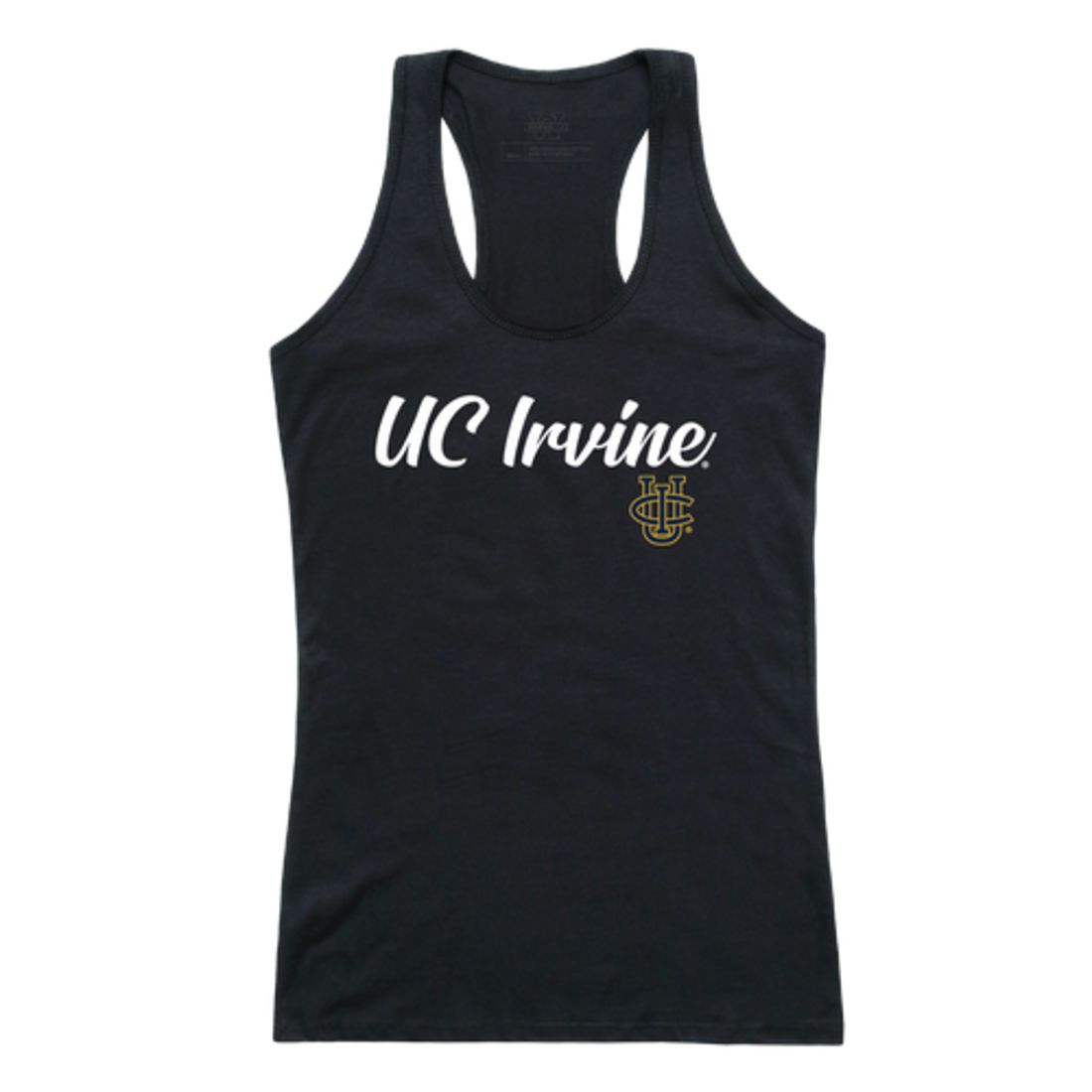 University of California UC Irvine Anteaters Womens Script Tank Top T-Shirt-Campus-Wardrobe