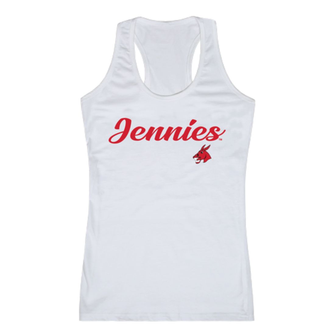 UCM University of Central Missouri Mules Womens Script Tank Top T-Shirt-Campus-Wardrobe