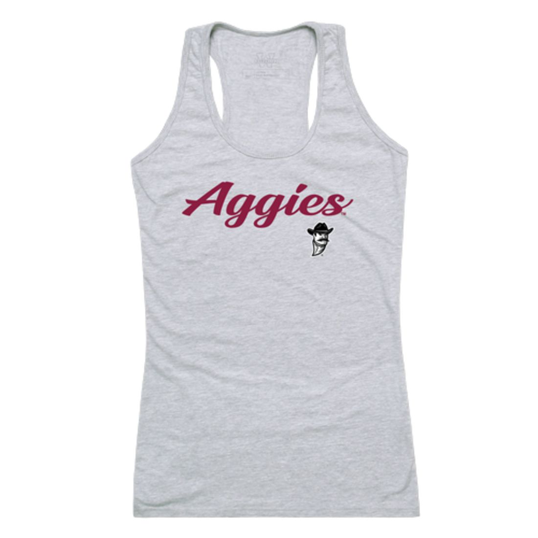 NMSU New Mexico State University Aggies Womens Script Tank Top T-Shirt-Campus-Wardrobe