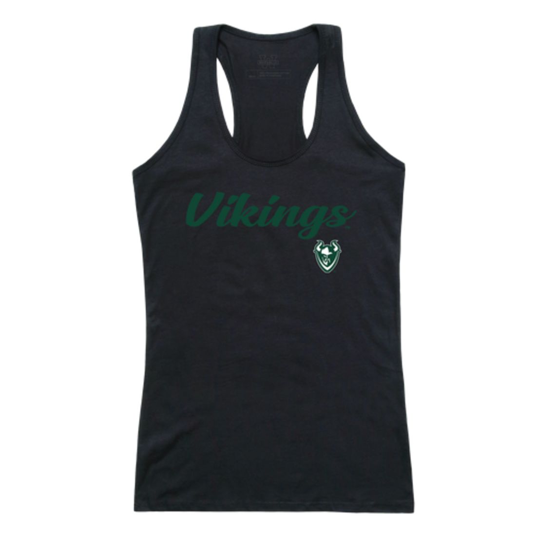PSU Portland State University Vikings Womens Script Tank Top T-Shirt-Campus-Wardrobe