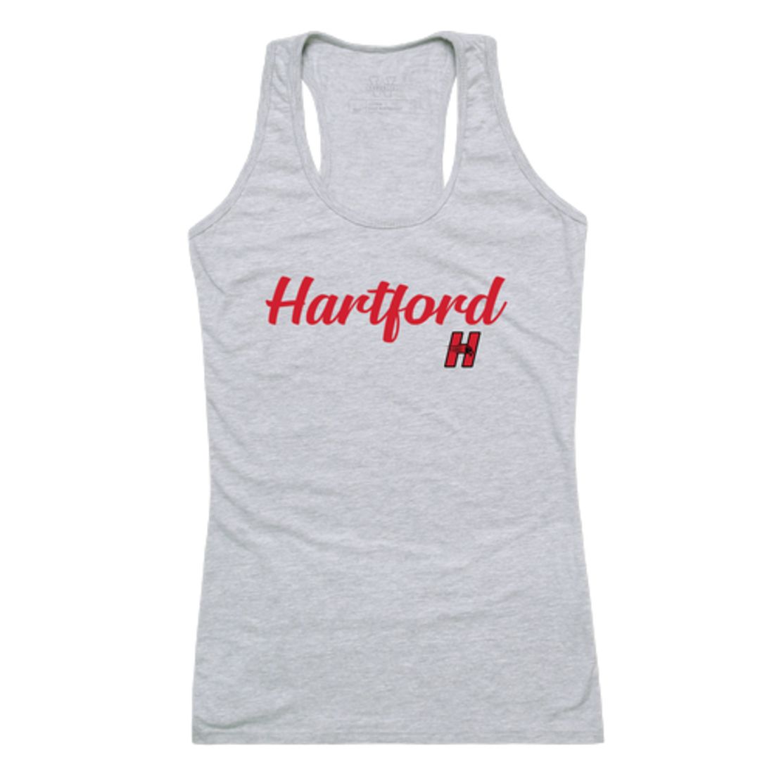 University of Hartford Hawks Womens Script Tank Top T-Shirt-Campus-Wardrobe