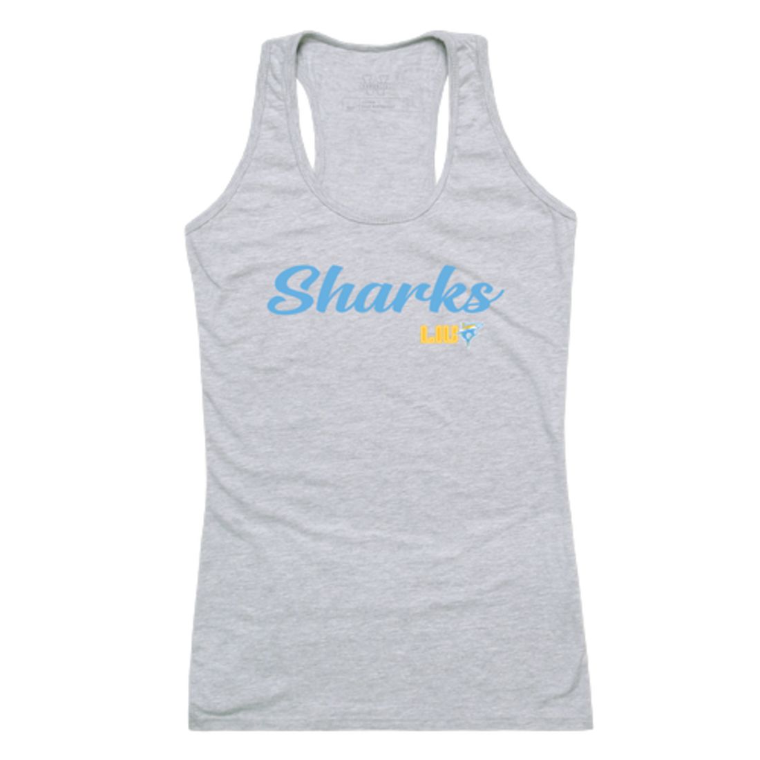 LIU Long Island University Post Pioneers Womens Script Tank Top T-Shirt-Campus-Wardrobe