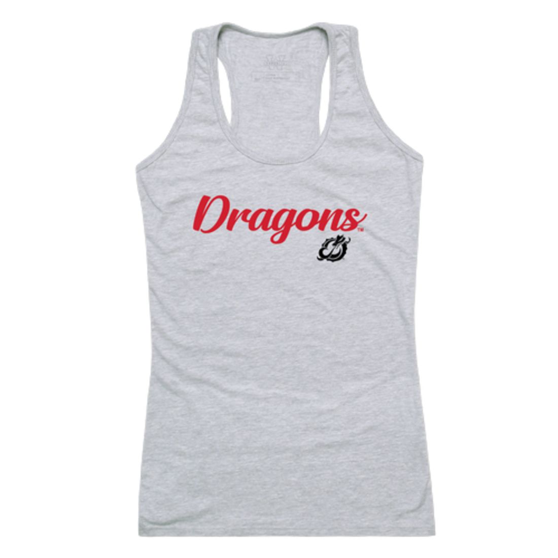MSUM Minnesota State University Moorhead Dragons Womens Script Tank Top T-Shirt-Campus-Wardrobe