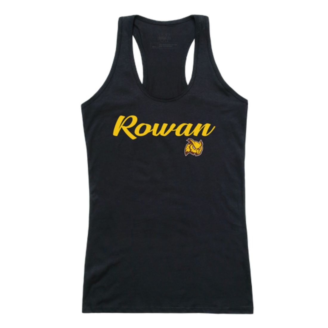 Rowan University Profs Womens Script Tank Top T-Shirt-Campus-Wardrobe
