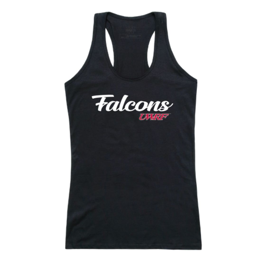 UWRF University of Wisconsin River Falls Falcons Womens Script Tank Top T-Shirt-Campus-Wardrobe