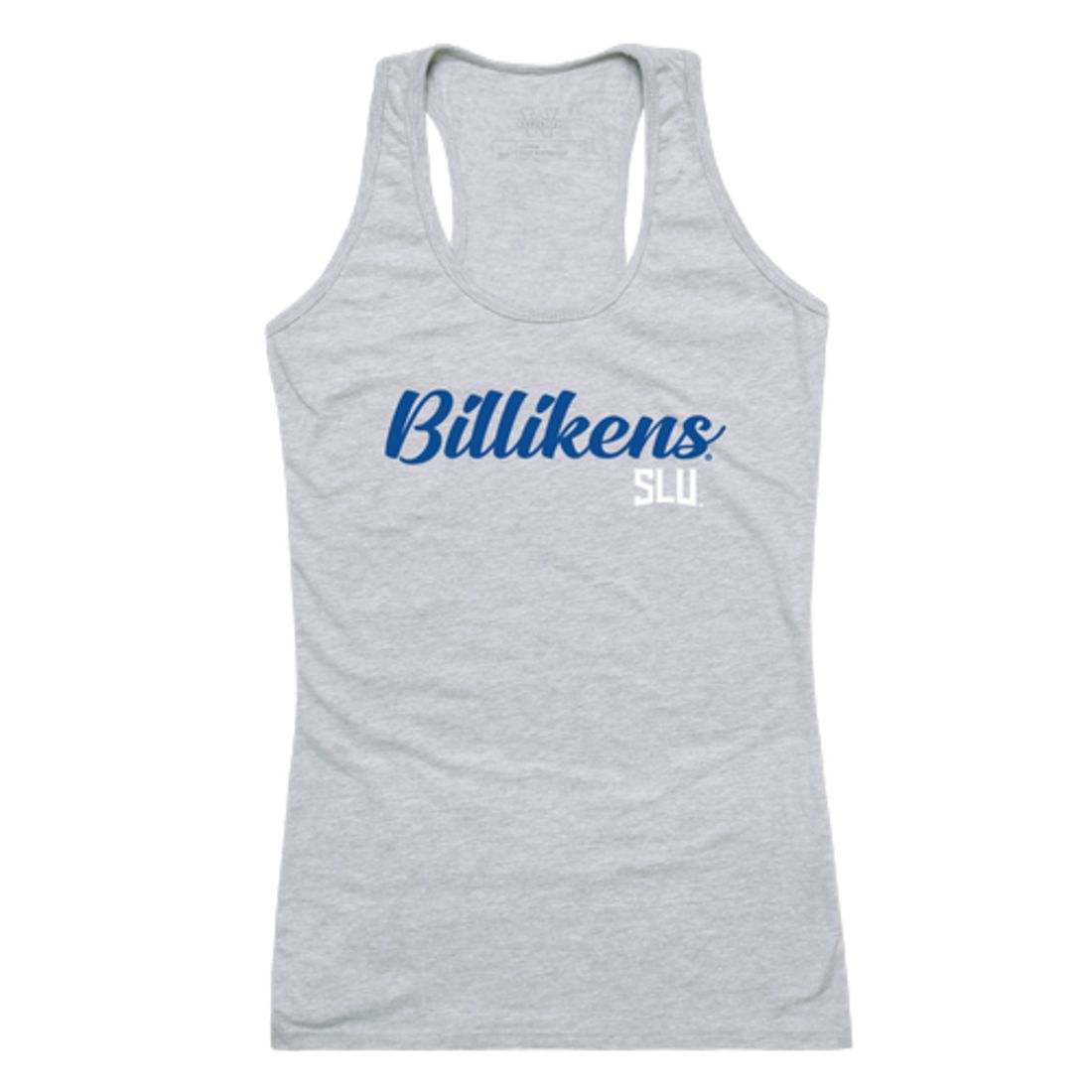 SLU Saint Louis University Billikens Womens Script Tank Top T-Shirt-Campus-Wardrobe