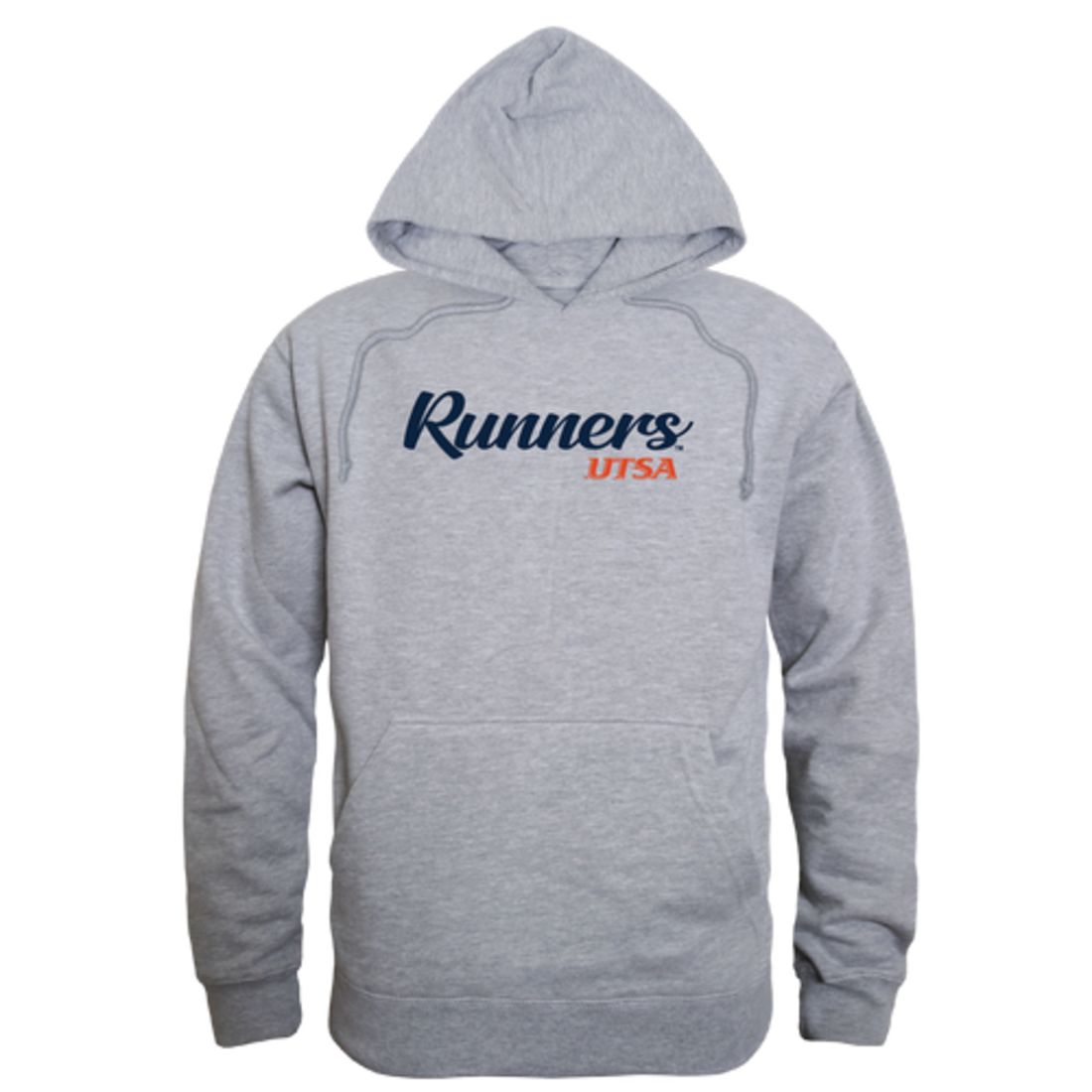 UTSA University of Texas at San Antonio Roadrunners Mens Script Hoodie Sweatshirt Black-Campus-Wardrobe