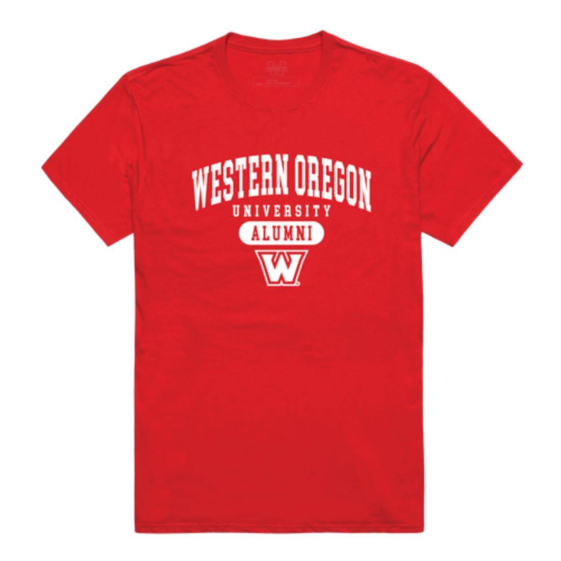 WOU Western Oregon University Wolves Alumni Tee T-Shirt-Campus-Wardrobe