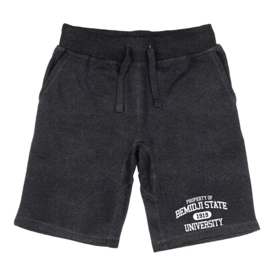 BSU Bemidji State University Beavers Property Fleece Drawstring Shorts-Campus-Wardrobe