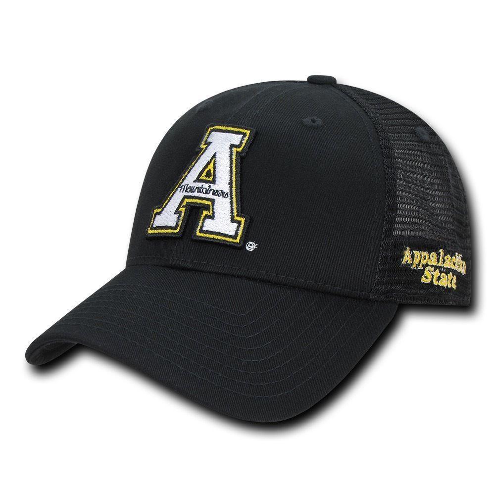 NCAA Appalachian State Mountaineers Cotton Trucker Baseball Caps Hats-Campus-Wardrobe