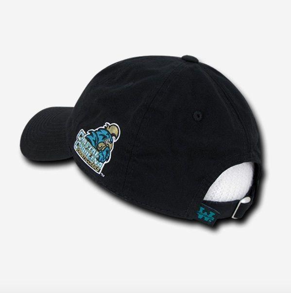 NCAA Coastal Carolina Chanticleers University Relaxed Cotton Baseball Caps Hats-Campus-Wardrobe