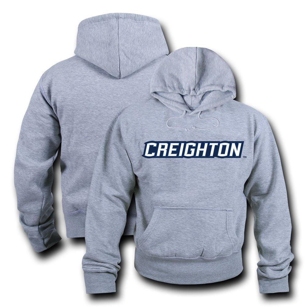 NCAA Creighton University Hoodie Sweatshirt Gameday Fleece Pullover He