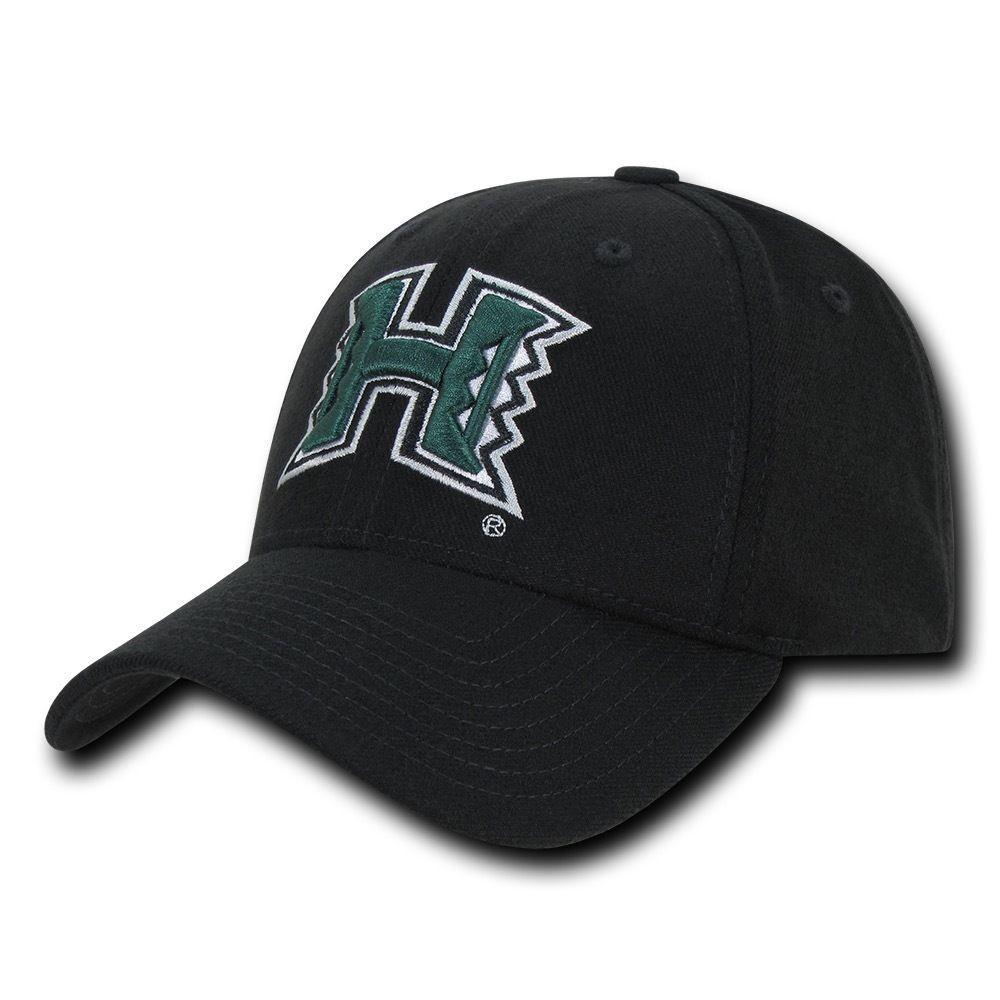 NCAA Hawaii University Rainbow Warriors Low Constructed Flex Acrylic Caps Hats-Campus-Wardrobe