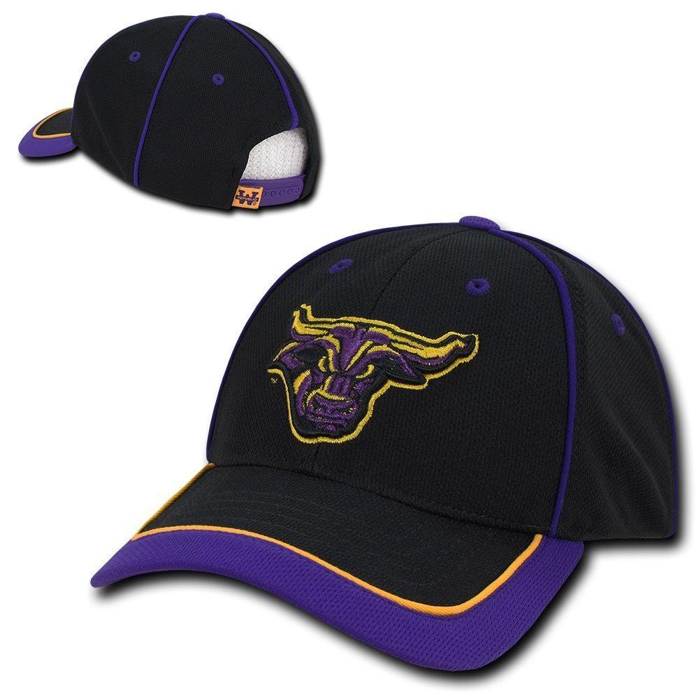 NCAA Mankato Minnesota State U Mavericks Structured Piped Baseball Caps Hats-Campus-Wardrobe