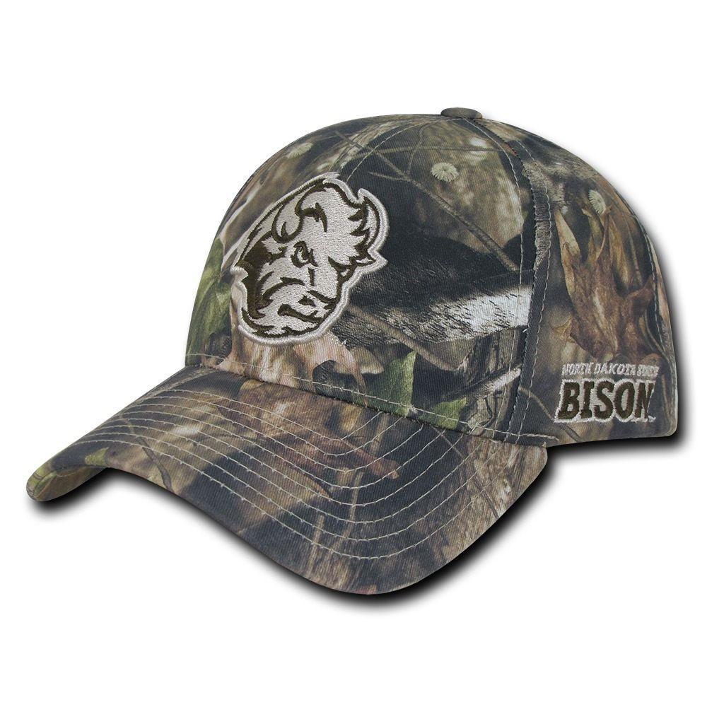 NCAA Ndsu North Dakota State Bison University Structured Hybricam Caps Hats-Campus-Wardrobe