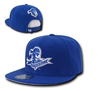 NCAA Seton Hall University Pirates Fitted Caps Hats Royal-Campus-Wardrobe