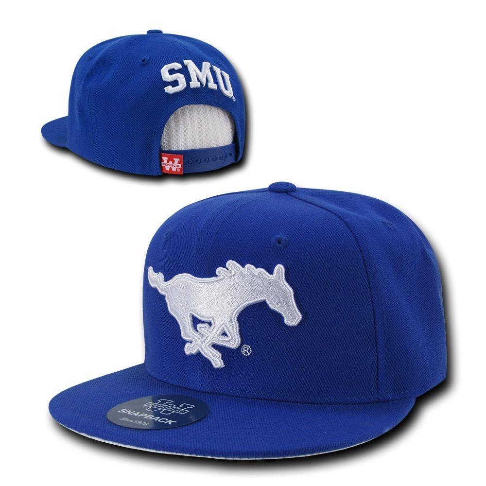 NCAA Smu Southern Methodist University Freshmen Snapback Baseball Caps Hats-Campus-Wardrobe