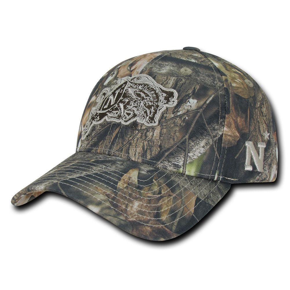NCAA United States Naval Academy Structured Hybricam Camouflage Caps Hat Gbr-Campus-Wardrobe