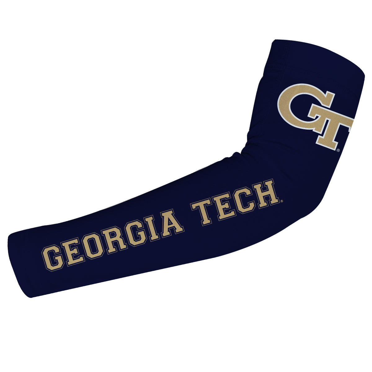 Georgia Tech Yellow Jackets Blue Arm Sleeves Pair - Vive La F̻te - Online Apparel Store