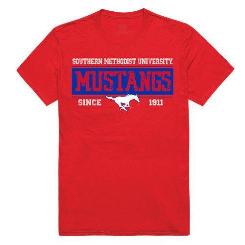 Southern Methodist University Mustangs NCAA Established Tees T-Shirt-Campus-Wardrobe