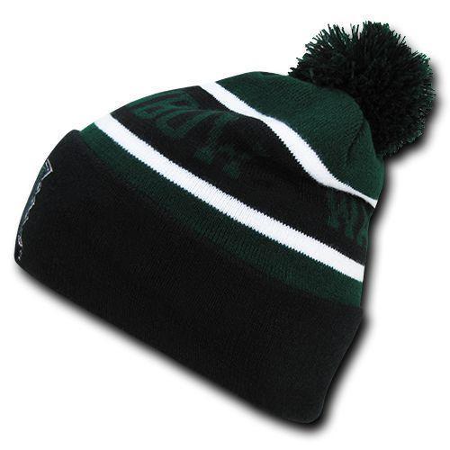 The Legend Beanie, University Of Hawaii Rainbow Warrior Black/Hunter Green-Campus-Wardrobe