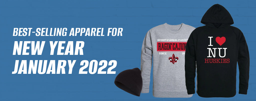 Best-Selling Apparel for New Year January 2022
