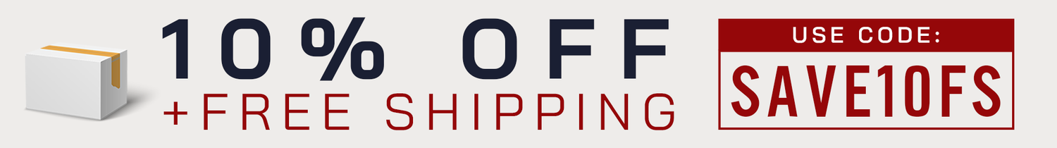 10% off plus free shipping, use code: SAVE10FS