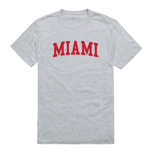 Miami University Game Day T-Shirt Heather Grey-Campus-Wardrobe