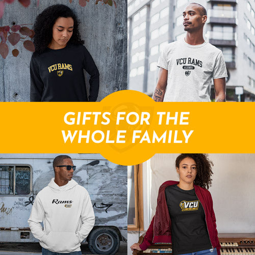 Gifts for the Whole Family. People wearing apparel from Virginia State University Trojans - Mobile Banner