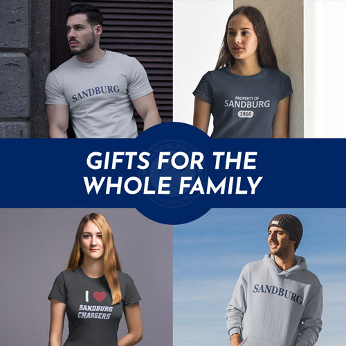 Gifts for the Whole Family. People wearing apparel from Carl Sandburg College Chargers - Mobile Banner