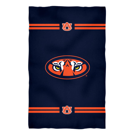 Auburn Tigers Blue Beach Bath Towel by Vive La Fete