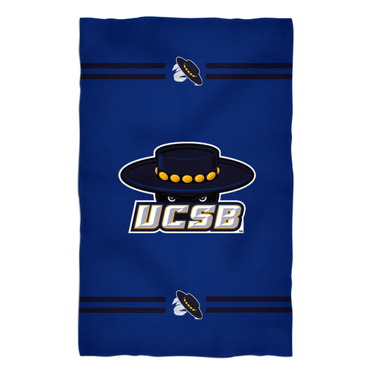 UC Santa Barbara Gauchos UCSB Blue Beach Bath Towel by Vive La Fete