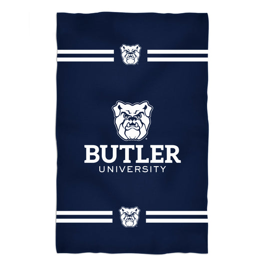 Butler Bulldogs Navy Beach Bath Towel by Vive La Fete
