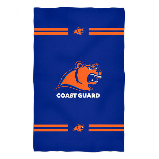 US Coast CGA Bears Blue Beach Bath Towel by Vive La Fete