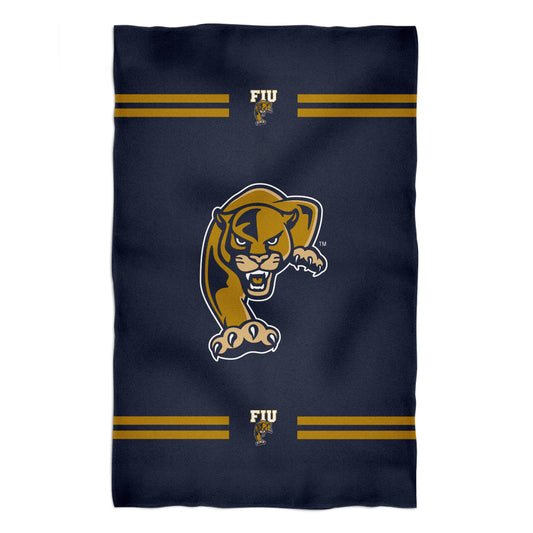 FIU Panthers Navy Beach Bath Towel by Vive La Fete