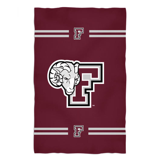 Fordham Rams Maroon Beach Bath Towel by Vive La Fete