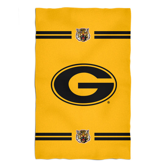 Grambling State Tigers GSU Gold Beach Bath Towel by Vive La Fete