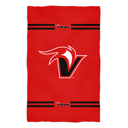 Hawaii Hilo Vulcans Red Beach Bath Towel by Vive La Fete