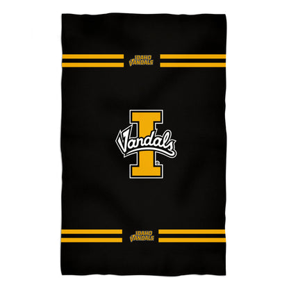 Idaho Vandals Black Beach Bath Towel by Vive La Fete