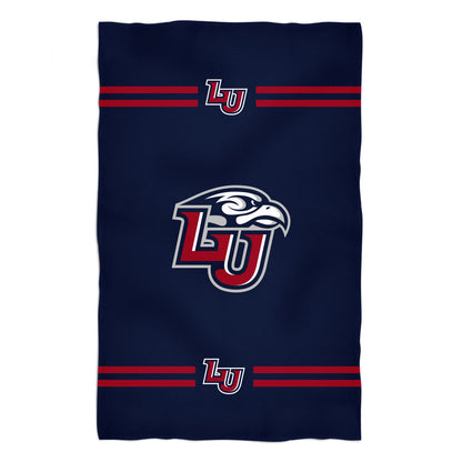 Liberty Flames Navy Beach Bath Towel by Vive La Fete