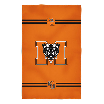 Mercer Bears MU Orange Beach Bath Towel by Vive La Fete