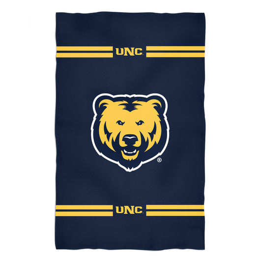 Northern Colorado Bears UNC Navy Beach Bath Towel by Vive La Fete