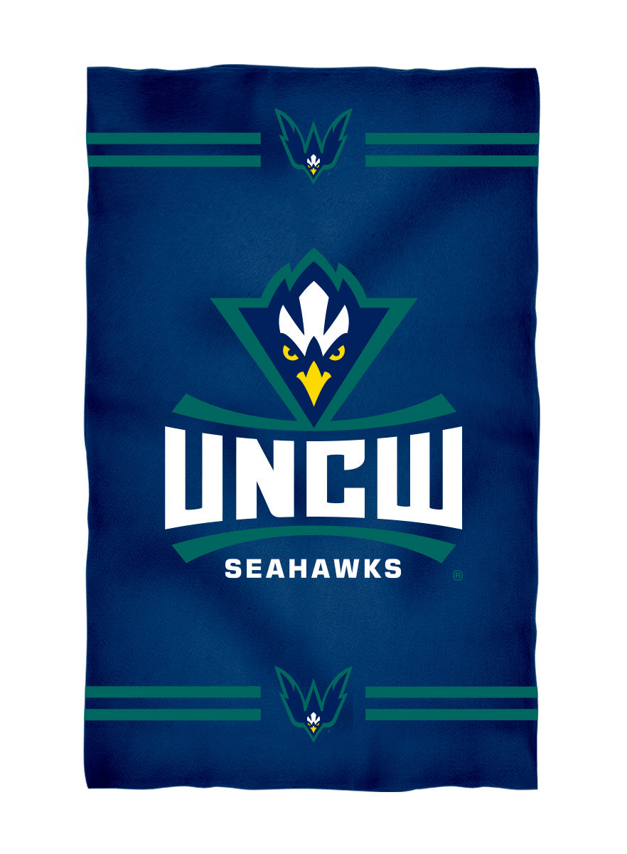 UNCW Seahawks Cornhole Board Vinyl Wrap Laminated Sticker Set – We