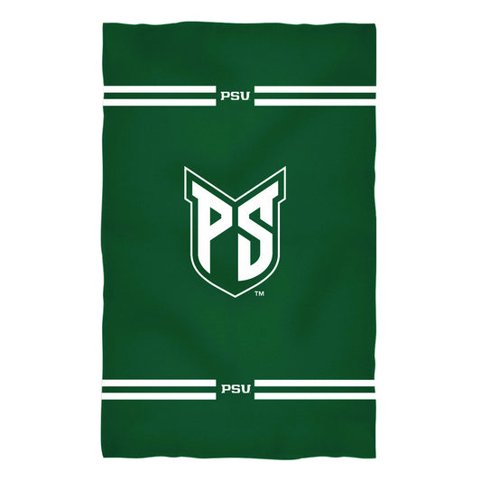 Portland State Vikings Green Beach Bath Towel by Vive La Fete